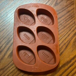 Wilton Football Silicone mold
